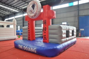 Nouveau <span class=keywords><strong>trampoline</strong></span> gonflable en PVC sur le thème des arts martiaux, adapté aux enfants et à la location pour diverses <span class=keywords><strong>occasions</strong></span> de fête. - Product Image 6