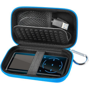 Étui de transport rigide en EVA de couleur personnalisée, étanche et durable, avec compartiments organisateurs pour lecteur de musique MP3 MP4 - Product Image 4