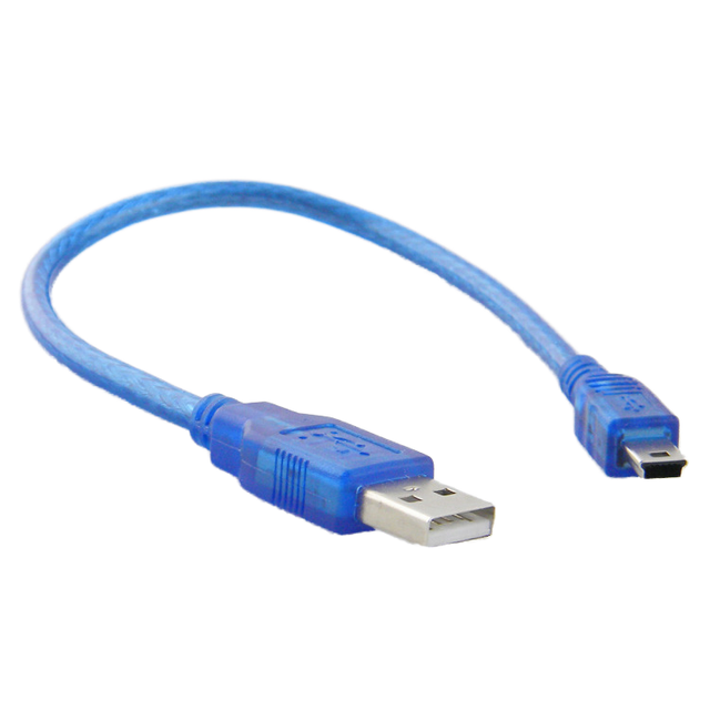 Wholesale Mini 5Pin V3 USB Mini USB Charger Data Cable PVC Multiple for Projector Camera Microphone Car Speaker Computer Monitor