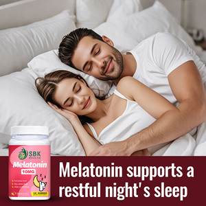 OEM ODM Health Melatonin 10MG Gummies 140 Count Strawberry Flavor Sleep Support Dietary <b>Supplement</b> - Product Image 4