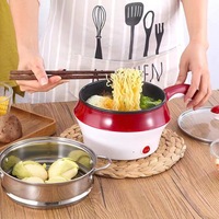 Pabrik grosir Panci saus telur Mini portabel lapisan ganda Stainless Steel Panci Panci penggorengan listrik anti-lengket