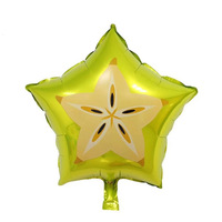 18 inch fruit aluminiumfolie drijvende weerballon verjaardagsfeestje kinderdag decoratie watermeloen oranje aardbei