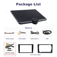 Lecteur DVD de voiture 11,5 pouces 2K QLED GPS Amplificateur DSP TPMS 1 an Portable Universel 2+32G DVR pour tous les modèles Écran tactile TV Radio