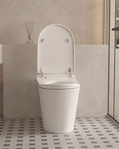 WC intelligent KD-821, nouveau design, avec lavage frontal pour femme, forme élégante et courbée, ensemble de toilettes intelligentes avec télécommande sans fil - Product Image 2