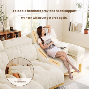 Divano <span class=keywords><strong>Letto</strong></span> Pieghevole Automatico Moderno con Telecomando Intelligente per Soggiorno - Product Image 3