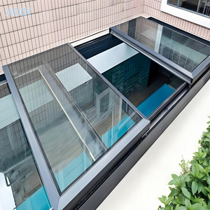 <span class=keywords><strong>Escamotable</strong></span> de toit électrique moderne en alliage d'aluminium à double vitrage Safetyaccess avec fonction antivol pour villa - Product Image 3