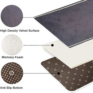 Premio islamico imbottito musulmano preghiera tappeto sottile ciniglia intrecciata Tapis De Area di preghiera <span class=keywords><strong>tappeti</strong></span> set stile turco Premium tappeto di preghiera - Product Image 3