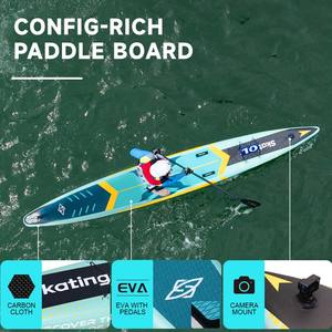 Skatinger Course <span class=keywords><strong>gonflable</strong></span> SUP Stand up <span class=keywords><strong>Paddle</strong></span> Board Paddleboard Surf <span class=keywords><strong>Paddle</strong></span> Planche de surf Waterplay Surf Padel Board - Product Image 4