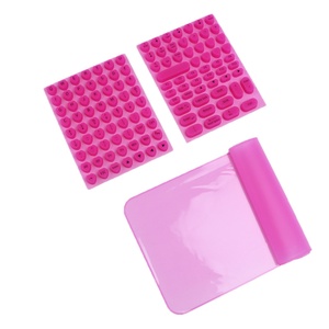 Новый универсальный силиконовый чехол для клавиатуры Наклейка для клавиатуры компьютерная клавиатура протектор с длинной пленкой для ногтей товары для ногтей - Product Image 5