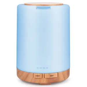 Humidificador eléctrico de Aire para el hogar, difusor de aceite de aromaterapia difusor de madera de 300Ml