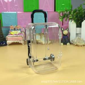 Boîte à bonbons de mariage créative personnalisée en gros, valise transparente, organisateur de bijoux pour le commerce extérieur - Product Image 5