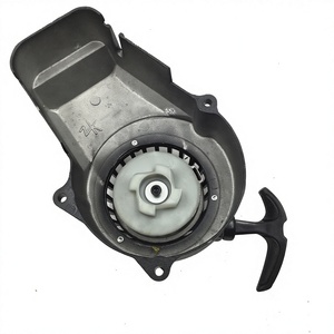 Mini motos de poche 49cc à démarrage facile, démarrage en aluminium, ATV <span class=keywords><strong>Quad</strong></span>, moteurs de tondeuse 49cc, couleur noire - Product Image 2