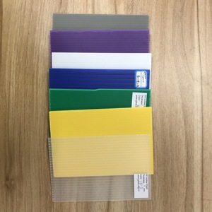 Vente en gros Panneau en polycarbonate transparent Feuille de plastique ondulé creux en PP - Product Image 3