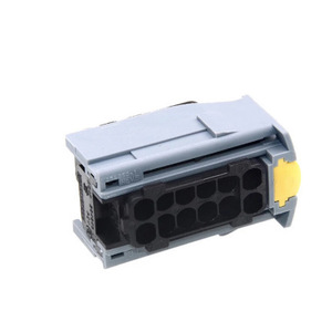 Connecteur étanche 12 broches pour faisceau de câblage automobile, prise 284849-1 284848-2, plastique gris IP20, terminaux mâle et femelle - Product Image 3