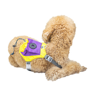 Reflective Pocket Style Dog <b>Carrier</b>, <b>Pet</b> Outing Vest Style Trash <b>Carrier</b> for Small and Medium-Sized Dogs - Product Image 1