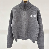 Fabricant de pulls tricotés sur mesure, faible MOQ, service de tricot sur mesure, pull en tricot côtelé, vêtements en tricot, pulls tricotés, concevez votre pull