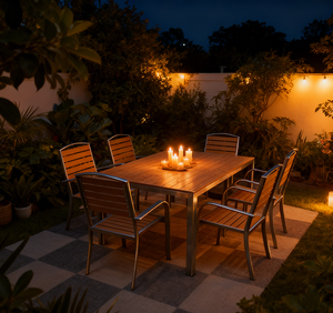 Meubles d'extérieur, table de <span class=keywords><strong>salon</strong></span>, table de <span class=keywords><strong>jardin</strong></span> minimaliste, ensemble de table de patio, meubles de <span class=keywords><strong>jardin</strong></span> - Product Image 1