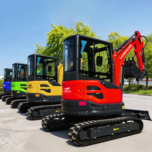 Mini <span class=keywords><strong>Excavadora</strong></span> CE Euro 5 de 2.5 Toneladas con Motor Yanmar, Orugas de Goma, Mini <span class=keywords><strong>Excavadora</strong></span> de 1 Tonelada para Construcción y Uso Agrícola, Fácil de Servir - Product Image 2