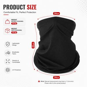 Custom Breathable Neck Gaiter Face Cover Scarf UV Protection Seamless Tube Bandana for Outdoor <b>Sports</b> Cycling Hiking Fishing - Product Image 3