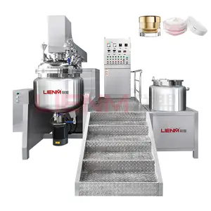 Factory Wholesale Vacuum Homogenizer Emulsifier Ultra High Pressure Homogenizer Cream Mixing Machine Chemical Cosmetic Food