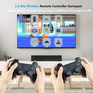 Consola de Videojuegos Retro con 20000 <span class=keywords><strong>Juegos</strong></span> Clásicos y 9 Emuladores, Doble Conexión Plug and Play con Salida HDMI 4K, FC de Plástico para TV - Product Image 2