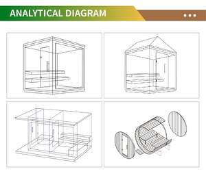 Sauna mobile modulaire en bois finlandais à vapeur et infrarouge lointain pour usage extérieur, intérieur, club, resort, <span class=keywords><strong>voyage</strong></span> et affaires - Product Image 6