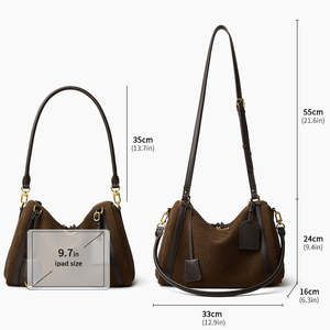 Sacs en cuir de haute qualité pour femmes, sacs à main de créateurs luxueux, sacs à bandoulière vintage pour femmes - Product Image 2