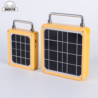 Lumière de secours led portable à énergie solaire rechargeable par USB 10W 20W 30W 50W