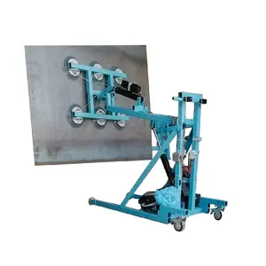 500KG Mobile Insulating Glass Lifting Equipment Glass Lifter Truck Glass Vacuum Sucker Lifter for Sheet Metal