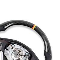 Volant de voiture sport en cuir perforé et fibre de carbone personnalisé pour BMW F80 M3 F82 X4 F30 F32 F10 F11 X1 M4 X3 X4 X5 X6