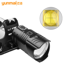 Lampe frontale XHP90 rechargeable par USB avec zoom télescopique, éclairage LED pour l'extérieur - Product Image 5