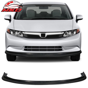 Alerón Delantero Estilo MDA para Honda Civic 4 Puertas 2012, Sin Pintar, de Poliuretano, Accesorios Automotrices - Product Image 1