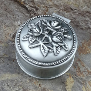 Scatola magica ~ scatola d'amore in metallo retrò Ultra-squisita per regalare la collana gioielli portaoggetti natalizi organizzatore di gioielli - Product Image 6