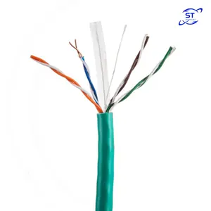 Cat6-utp-0.54x4 जोड़े 8 कोर 24awg bc कंडक्टर lszh जैकेट फास्ट mhz इनडोर