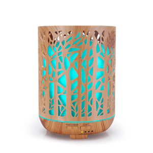 Difusor de Aromas con Diseño de Bosque, Humidificador Ultrasónico de 300 ml con Luz LED para Uso Doméstico - Product Image 3