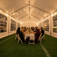 Tentes de réception OEM pour événements, mariages en plein air, tentes de réception commerciales haut de gamme, tentes chapiteaux à vendre