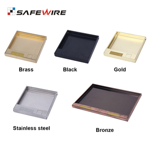 Boîte de <span class=keywords><strong>prise</strong></span> de <span class=keywords><strong>sol</strong></span> en acier inoxydable durable modèle en marbre dissimulé <span class=keywords><strong>prise</strong></span> de terre pour bureau - Product Image 6
