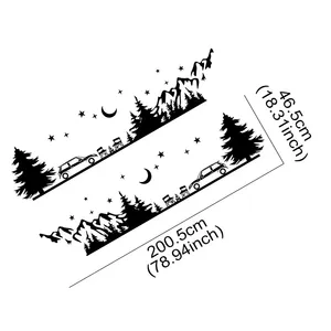 Pegatinas de coche para <span class=keywords><strong>Mini</strong></span> <span class=keywords><strong>Cooper</strong></span> S F54 F55 F56 F60 R53 R55 R56 R60 R61 Clubman Countryman Auto Camping estilo decoración envolturas Kit - Product Image 6