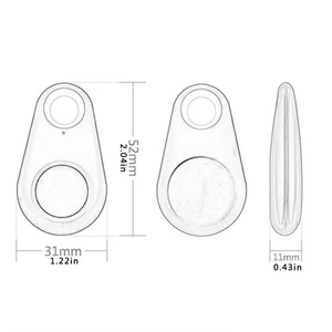 Vật Nuôi Thông Minh Mini GPS <span class=keywords><strong>Bluetooth</strong></span> Tracker Android Tương Thích Định Vị <span class=keywords><strong>Tracer</strong></span> Pet Chó/Mèo Trẻ Em Chìa Khóa Xe Phụ Kiện Cổ Áo - Product Image 4