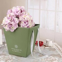 Boîte à fleurs trapézoïdale florale à tenir à la main, boîte d'emballage pour bouquet de fleurs, décoration florale DIY, provenant de Zhejiang Jinhua