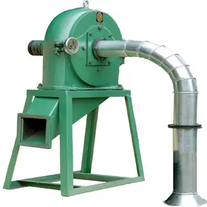 304 Stainless Steel Grain Mill Flour grinding machines Feed Crusher Machine with cyclone for industrial
