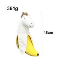 Peluche Dinosaure Banane, Animal en Peluche Brachiosaurus en Forme de Fruit à Col Long pour Enfants, Logo Personnalisé, Vente en Gros OEM ODM