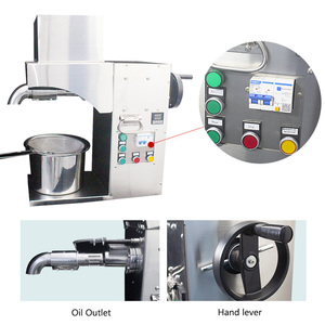 Stainless Steel Small Home Use Automation Olive Coconut Flaxseeds <b>Oil</b> Expeller Nuts Mini <b>Oil</b> Press <b>Machine</b> <b>Oil</b> Press <b>Machine</b> - Product Image 6