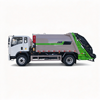 Camion Compacteur de Déchets Sinotruk Howo 11m³ 4x2 à Chargement Arrière pour Travaux d'Assainissement - Norme Export
