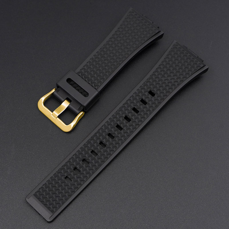 หัวเข็มขัดสีดำ + สีทอง