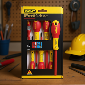 Jeu de tournevis isolés Stanley FatMax 6 pièces testé 1000V - Product Image 3