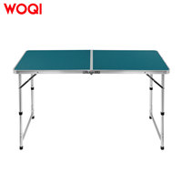 Table pliante WOQI, table de pique-nique imperméable et durable, table pliante d'extérieur, chaise pliante, table de camping en alliage d'aluminium