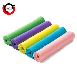 Ensemble de bandes de résistance longues pour hommes et femmes, idéal pour le Pilates, l'entraînement musculaire - Product Image 1