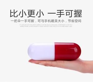 LS Bán buôn túi xách tay mini ô dù viên nang hướng dẫn sử dụng nhỏ gọn tùy chỉnh UV bảo vệ phụ nữ ô với logo và trường hợp - Product Image 3