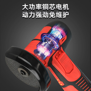 Mini Grinder 3-Inch Lithium Ion Battery Powered Cutting Polishing Electric Angle Grinder For Diy Use - Product Image 3